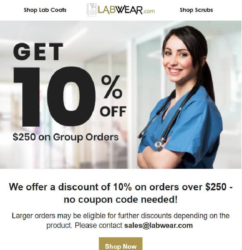LabWear Medical Equipment Campaign