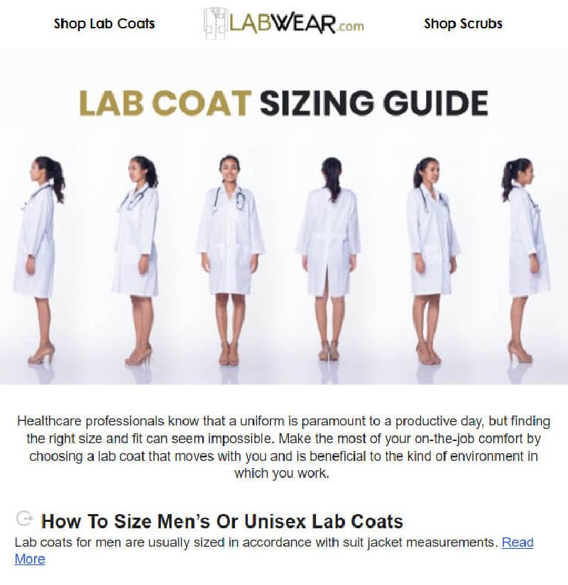 LabWear Medical Equipment Campaign