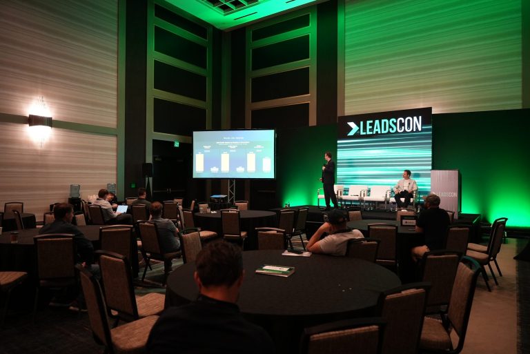 Room 157 at LeadsCon Las Vegas 2026 during the healthcare patients session