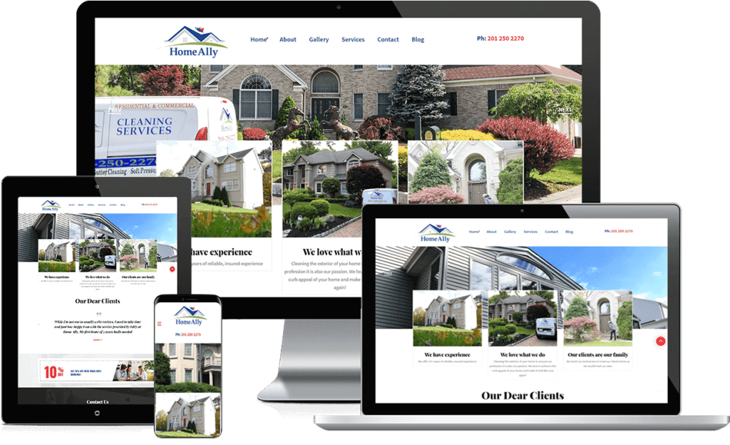 Home Ally website
