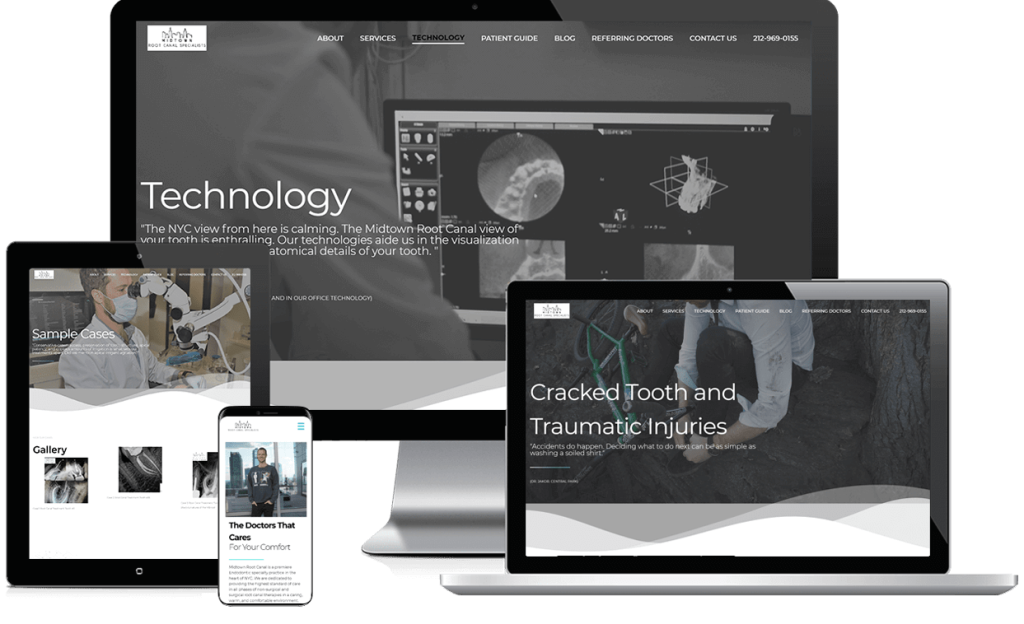 Midtown Root Canal website