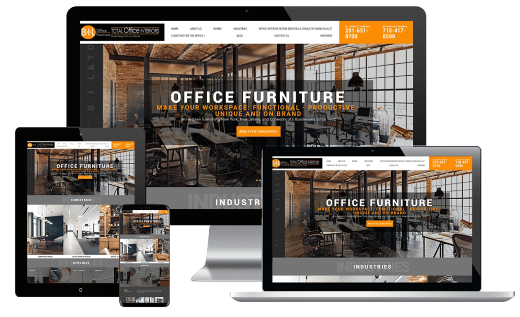 BIL Office Furniture website