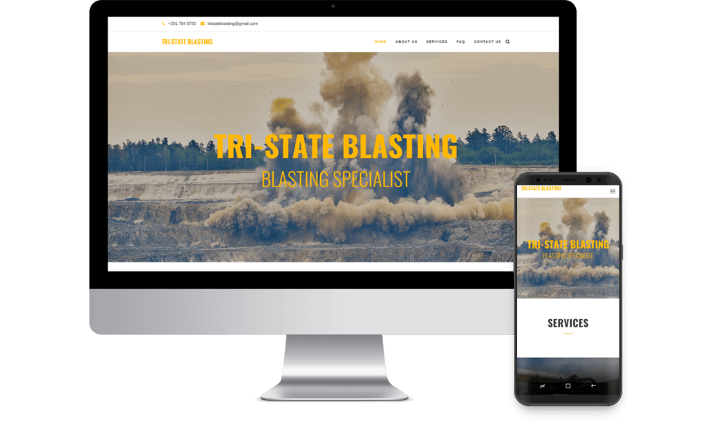 Tri State Blasting website
