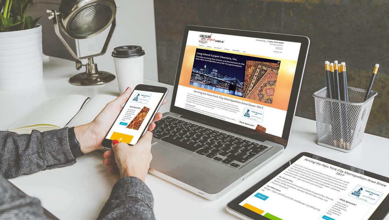 Long Island Carpet Cleaners Digital Marketing Services SEO & PPC