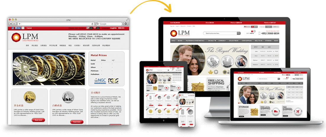 LPMlpm-ecommerce-ba Web Design Example