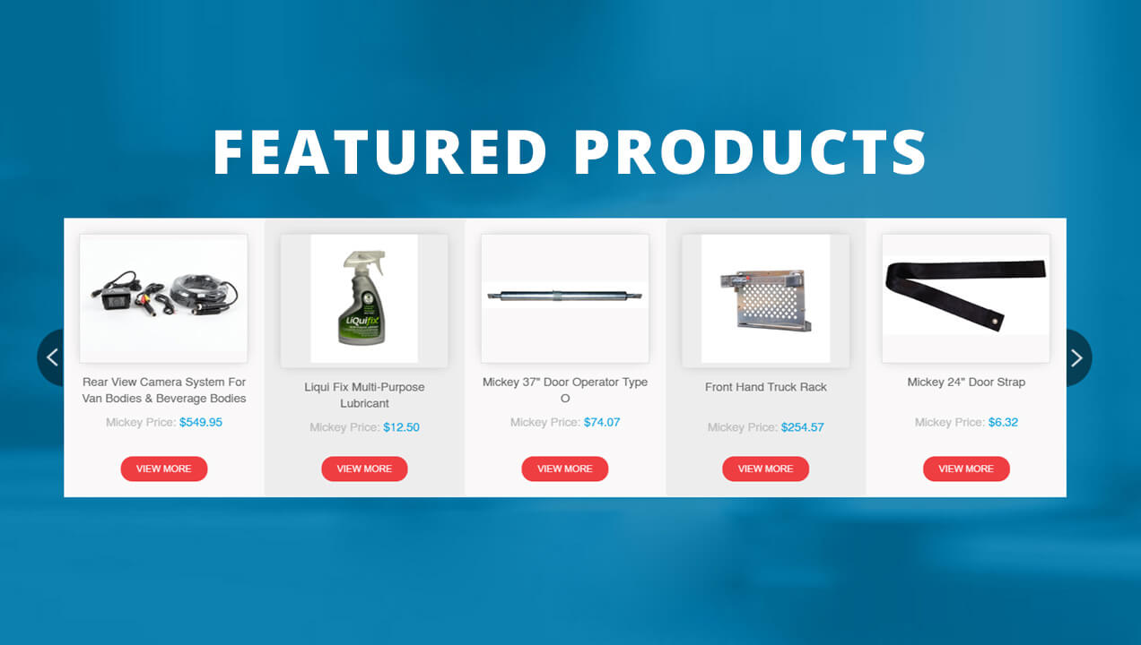 Mickey Parts Feature Product Page