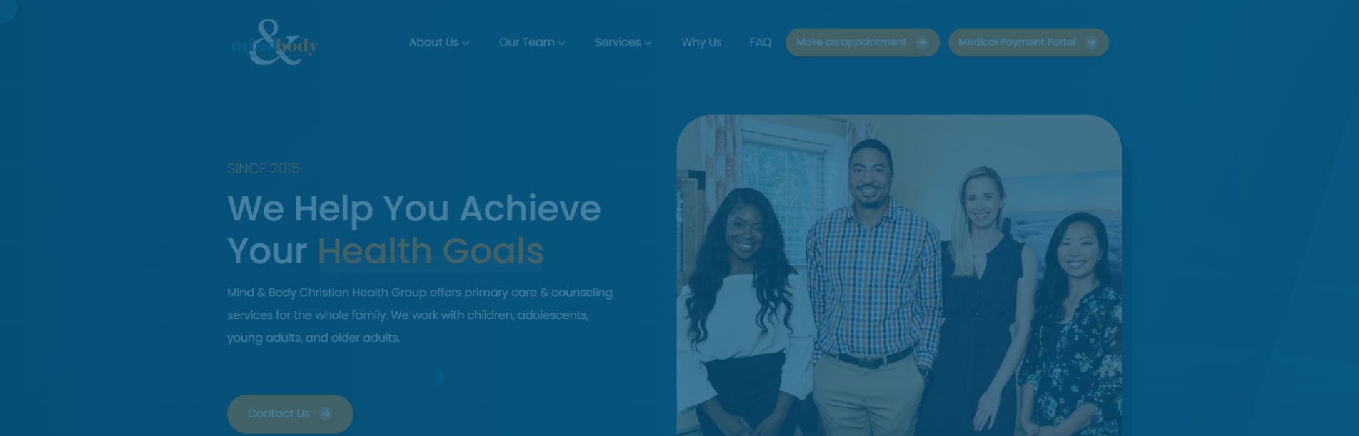 Mind & Body Christian Health Group banner