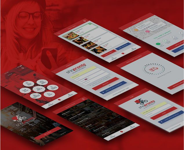 Mobile UX Designs Shopronto