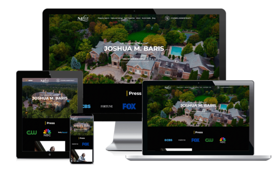 N.J. Lux Web Design Custom Website