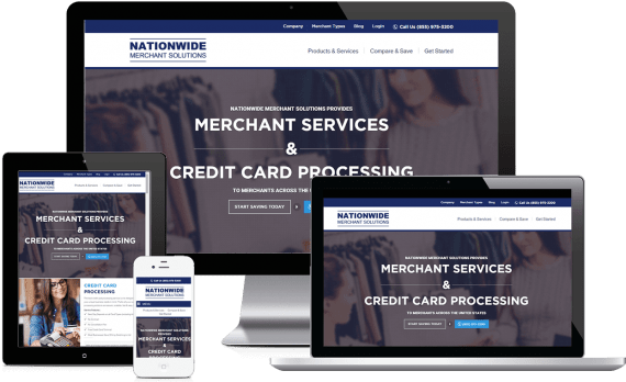 Nationwide Merchant Solutions Web Design Business to Business