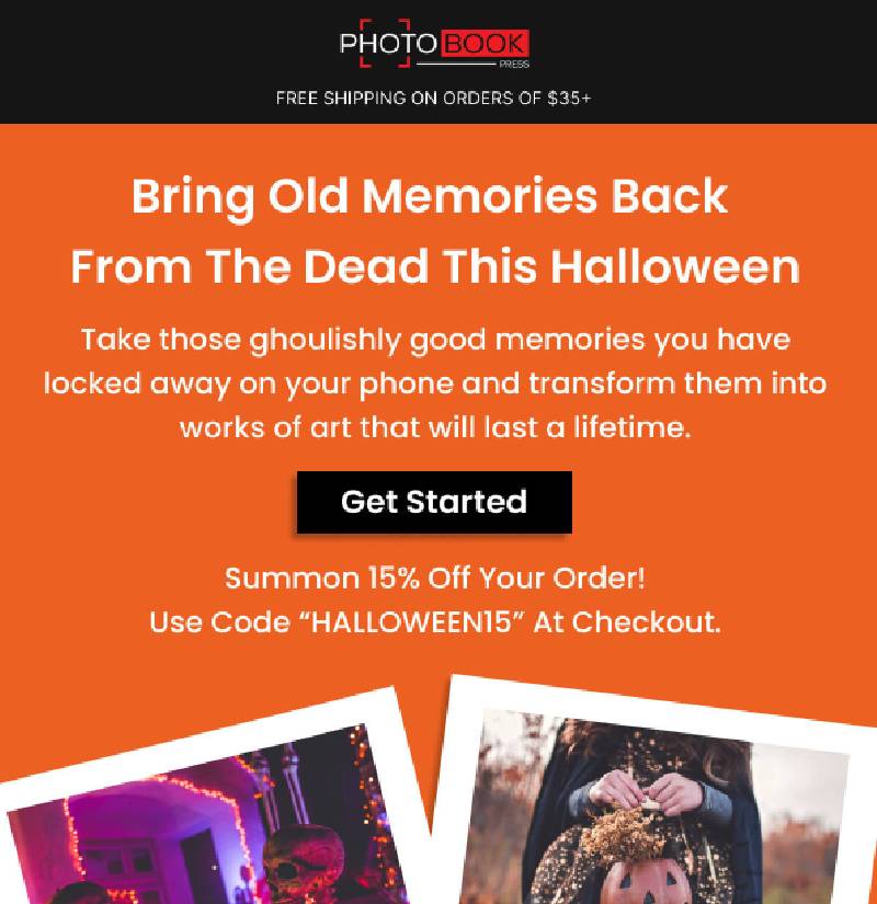 Photobook Press Ecommerce Campaign