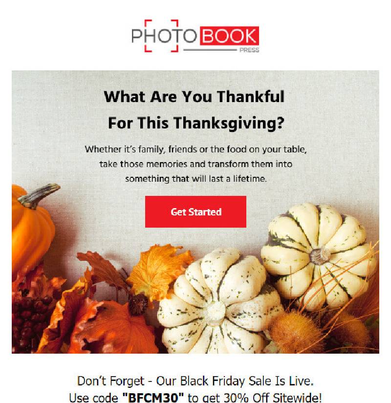 Photobook Press Ecommerce Campaign
