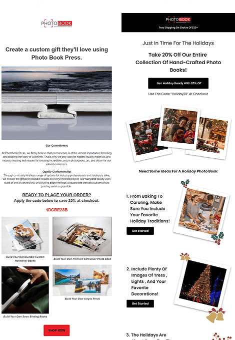 SmartSites Impact Photobook Press