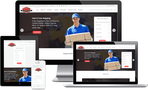 Pit Stop Auto Web Design Automotive