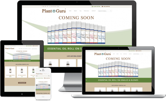 Plant Guru Web Design Retail