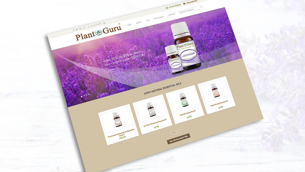Plant Guru Homepage