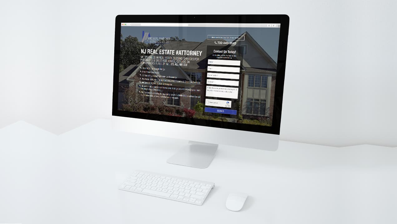 PPC Legal: Weber, Fabiyan & Associates in Desktop