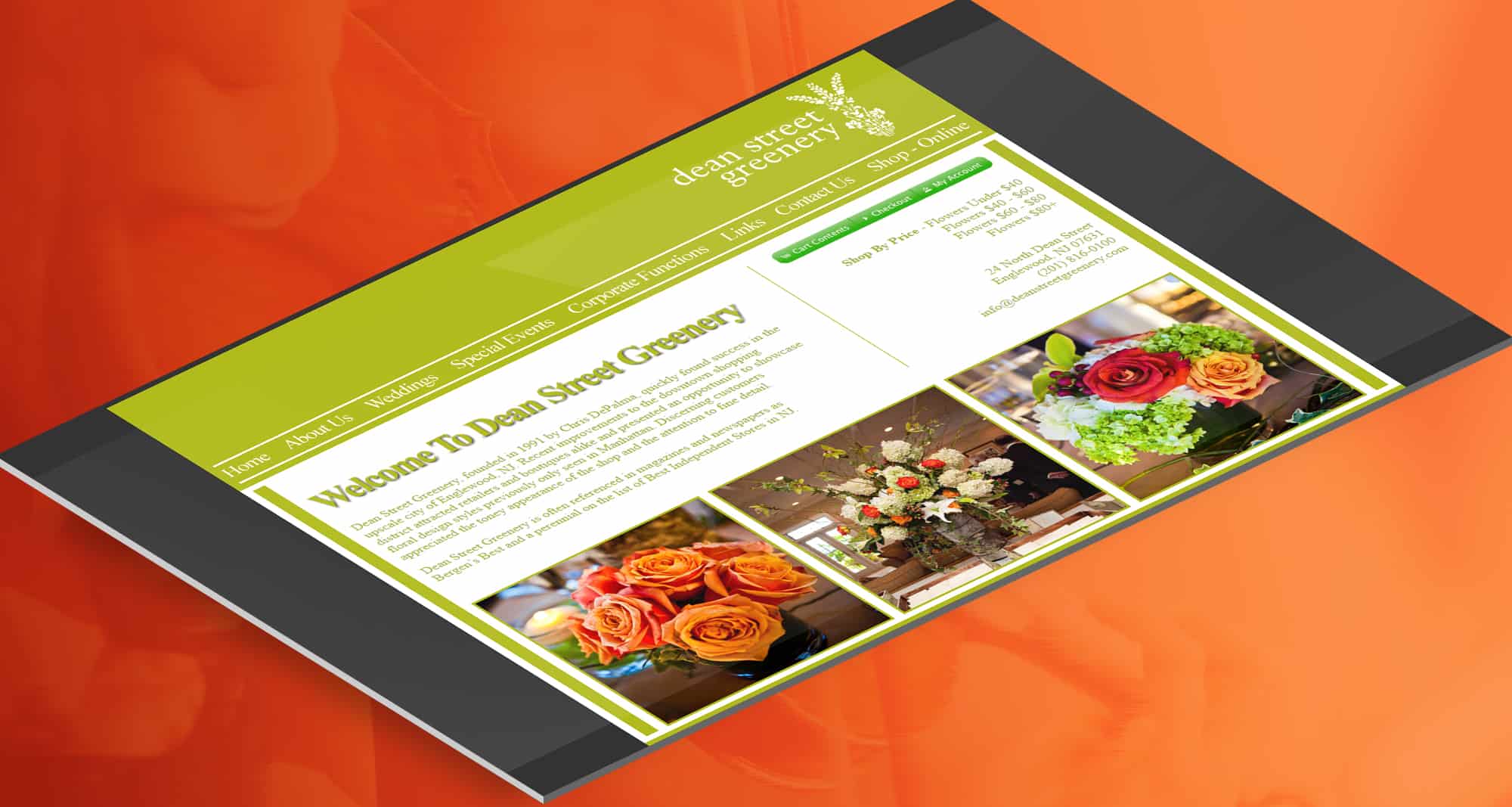 PPC Retail: Dean Street Greenery Homepage