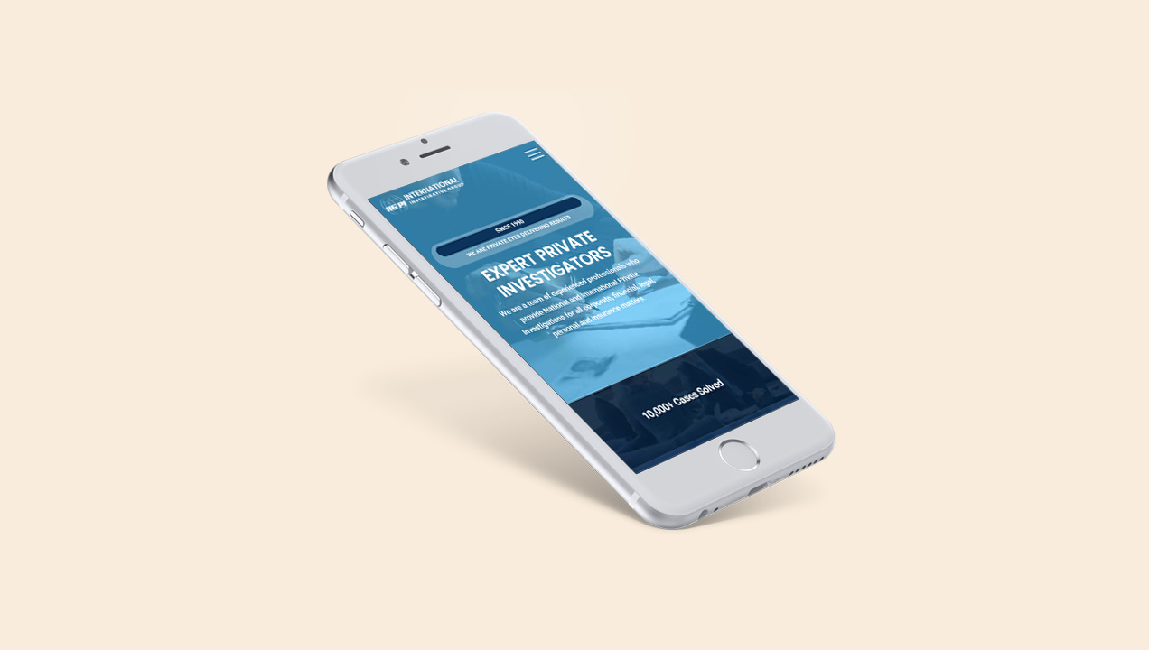 PPC Small Business: International Investigators Expert Private Investigators, in Mobile