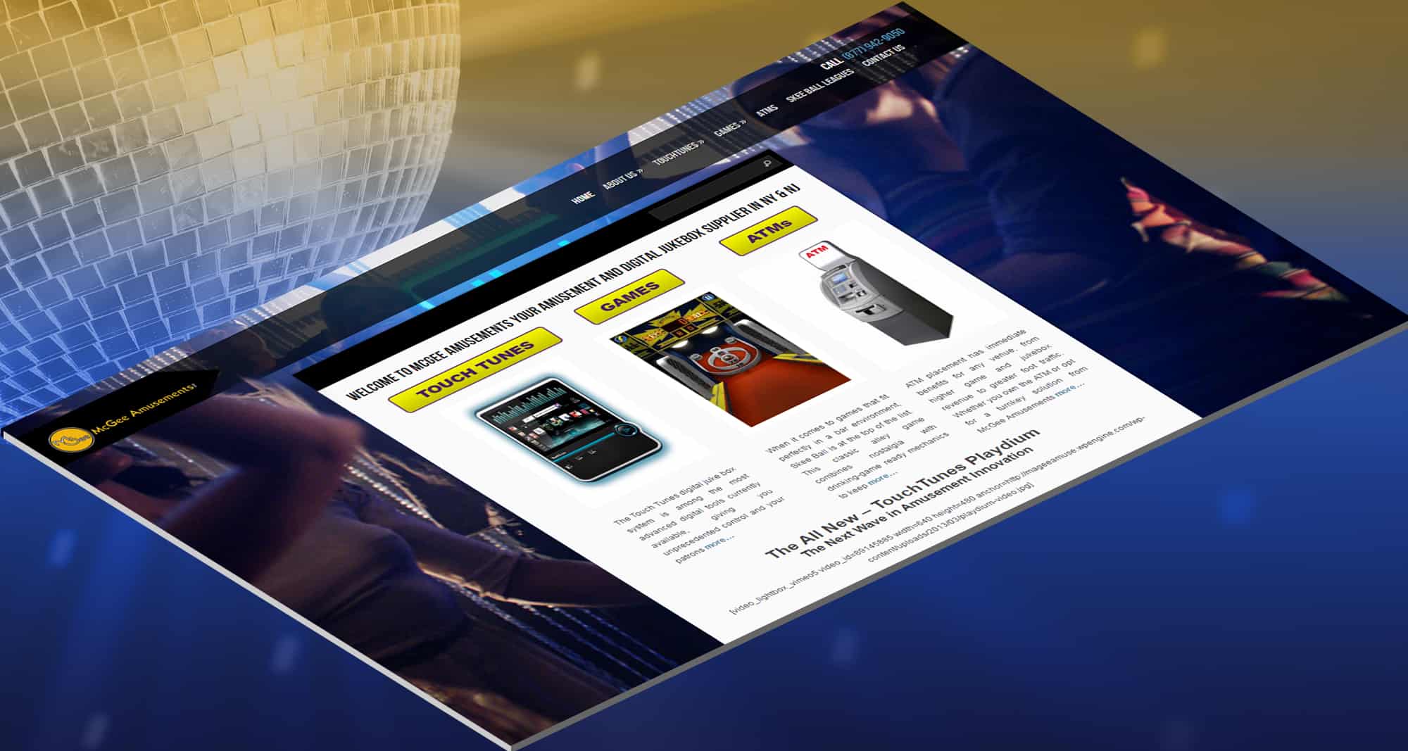 PPC Small Business: McGee Amusements- Your Amusement and Digital Jukebox Supplier