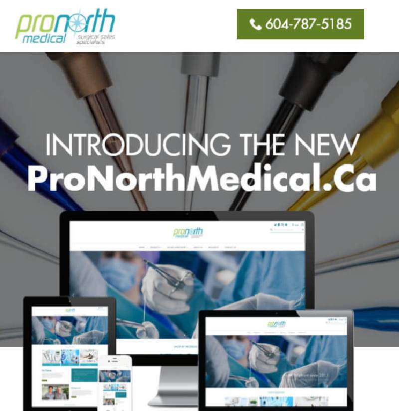 ProNorth Medical Medical Equipment Campaign