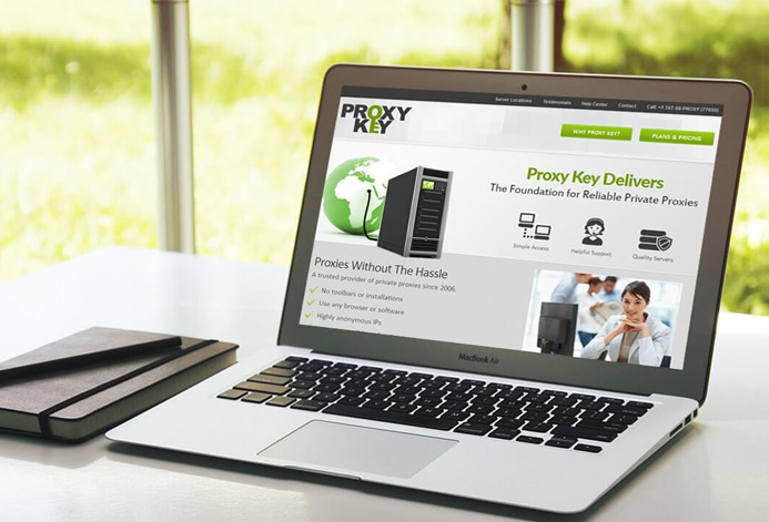 Proxy Key WordPress Website