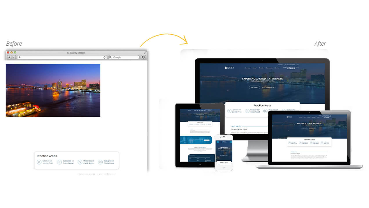 Raburn Kaufman, LLC - Before After