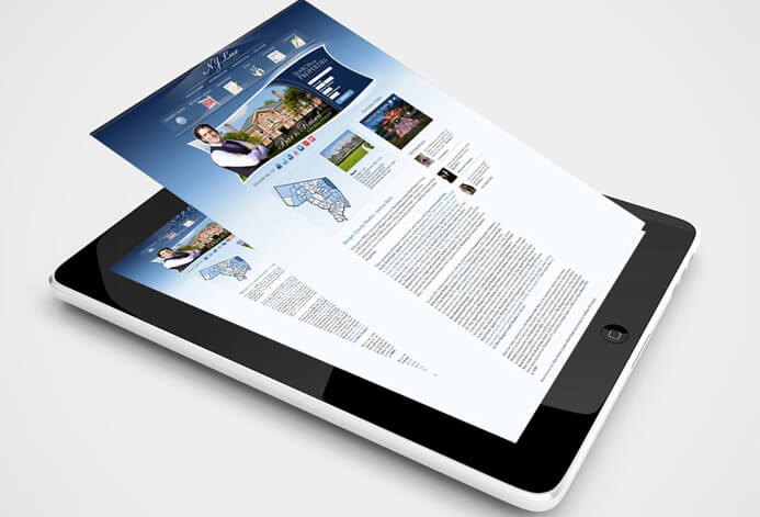 NJLUX WordPress Website