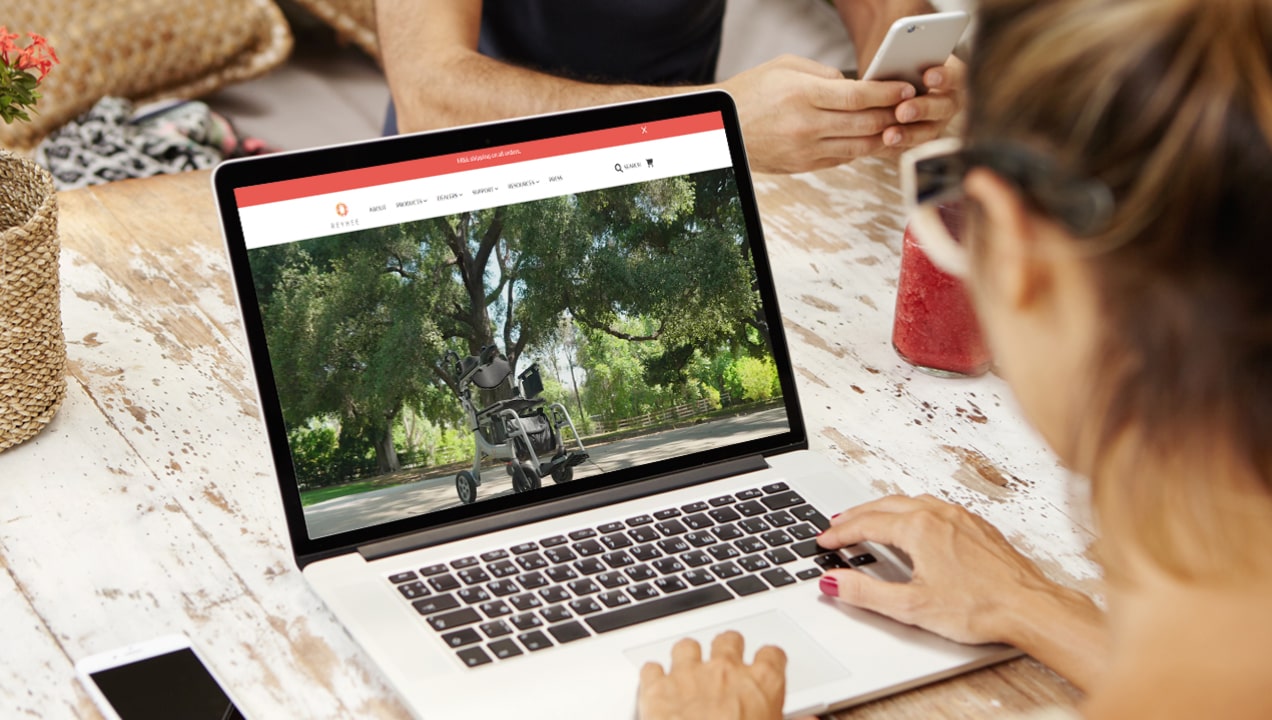 Reyhee, SEO retail case study graphic