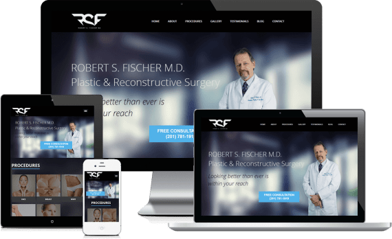 Robert Fischer Plastic Surgery Web Design Medical & Healthcare