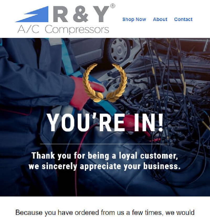 RY Compressors Automotive Flow
