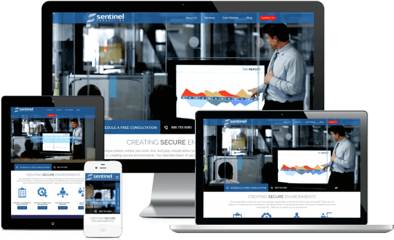 Sentinel Consulting Web Design Business to Business