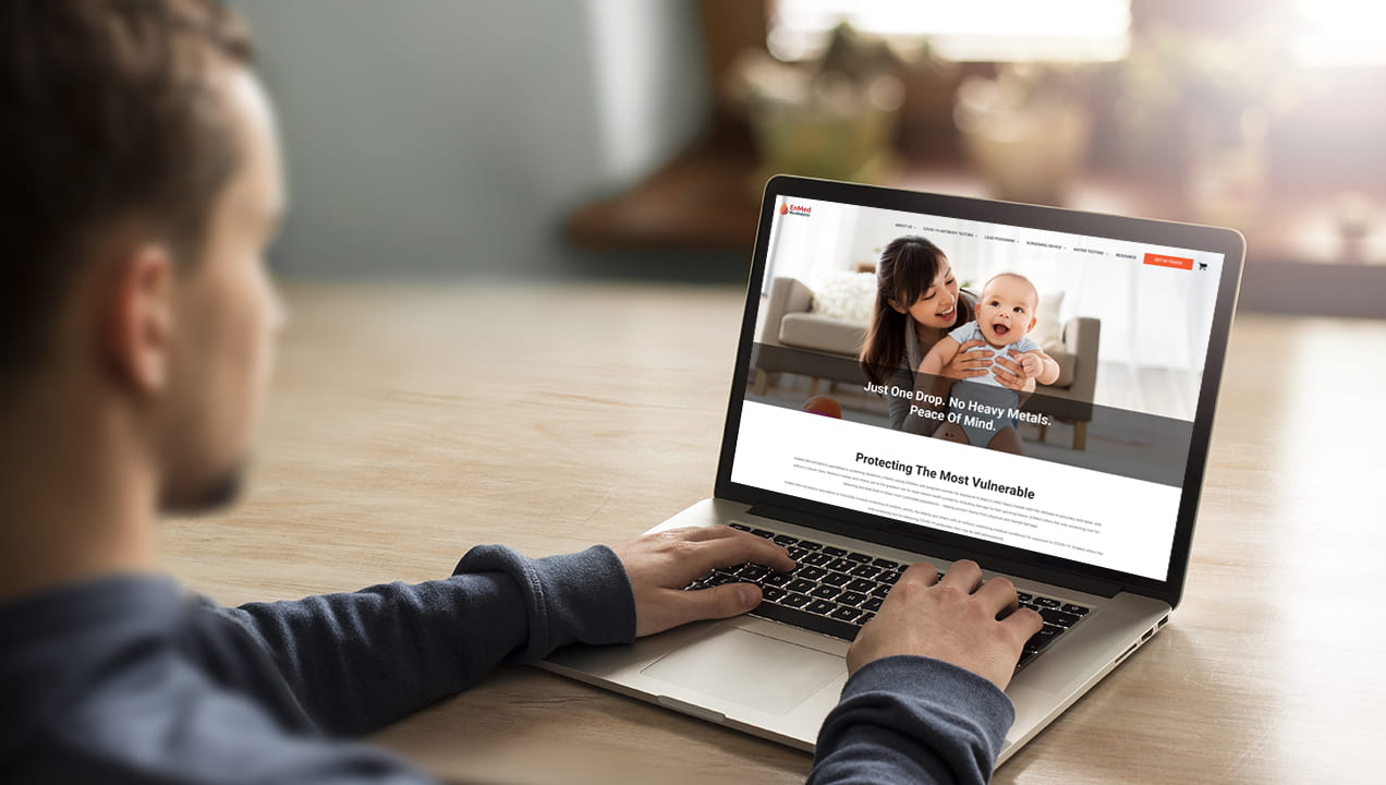 SEO Medical & Healthcare: Enmed MicroAnalytics Protecting The Most Vulnerable, in Laptop