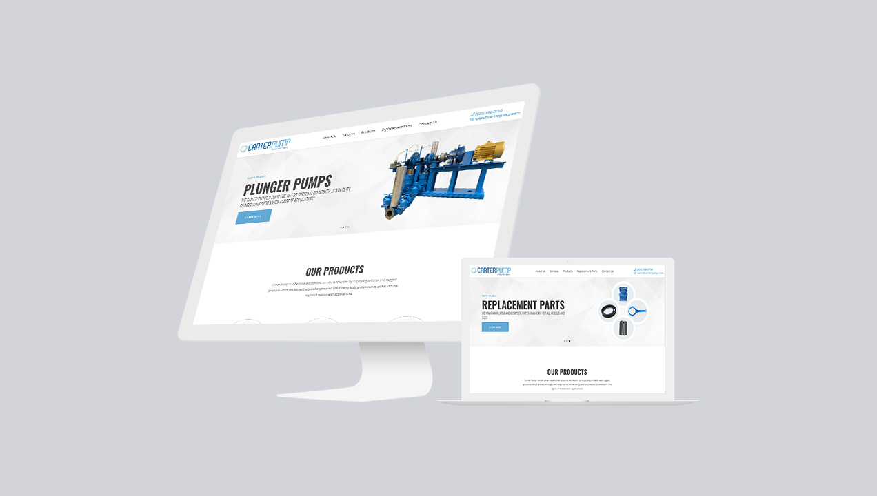 SEO & PPC Business-to-Business: Carter Pumps' Plunger Pumps, in Desktop