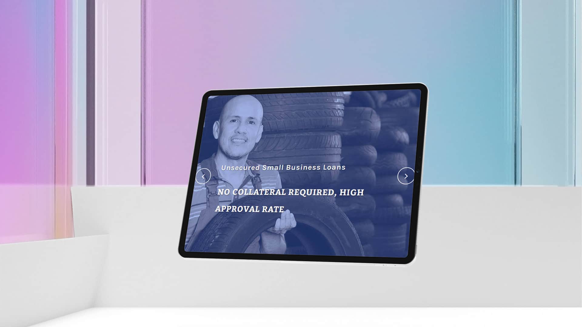 SEO & PPC Business-to-Business: CMS Funding- Unsecure Small Business Loans, in Ipad