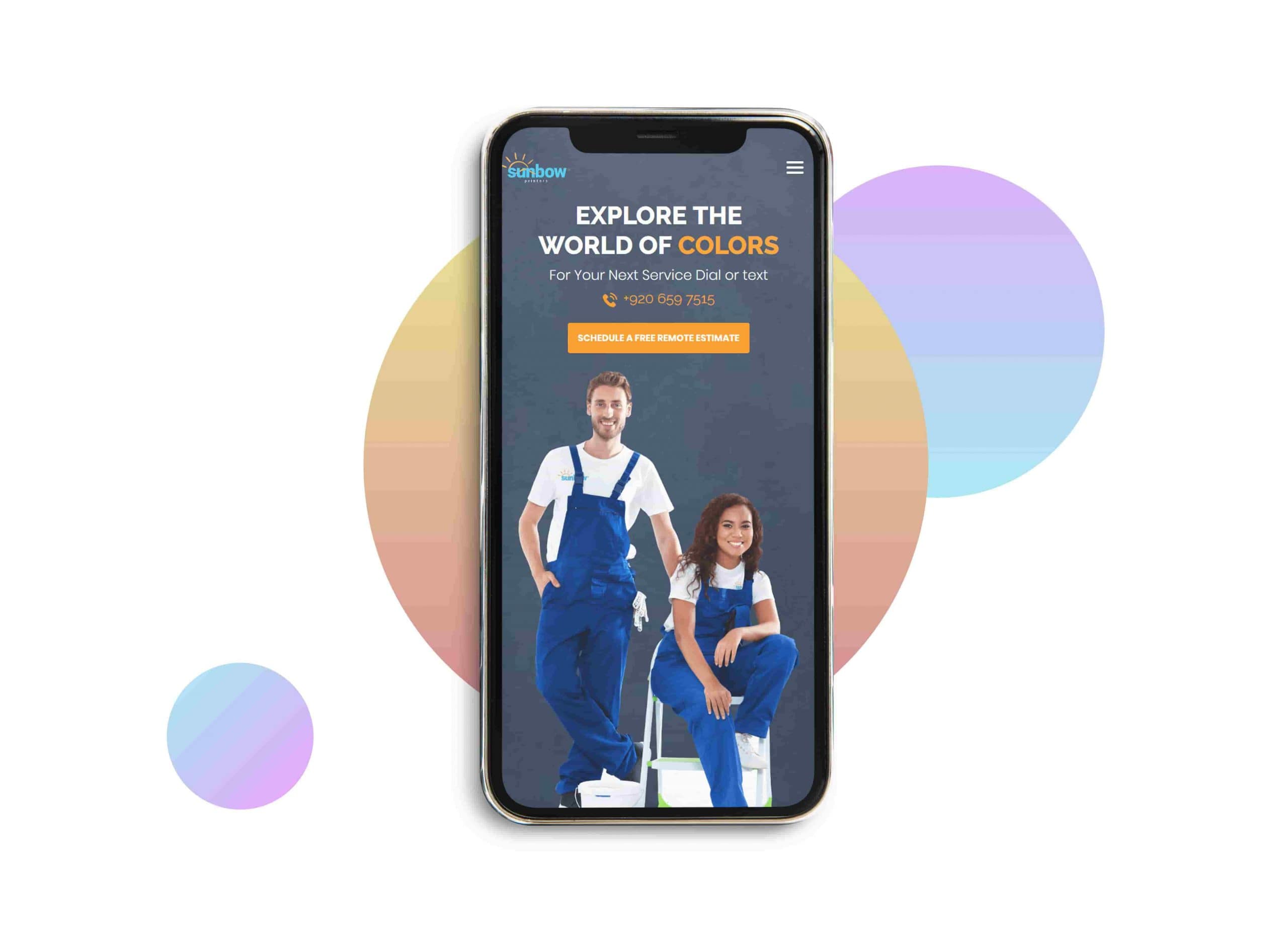 SEO & PPC Home Services: Sunbow Company Explores the World of Colors in Mobile