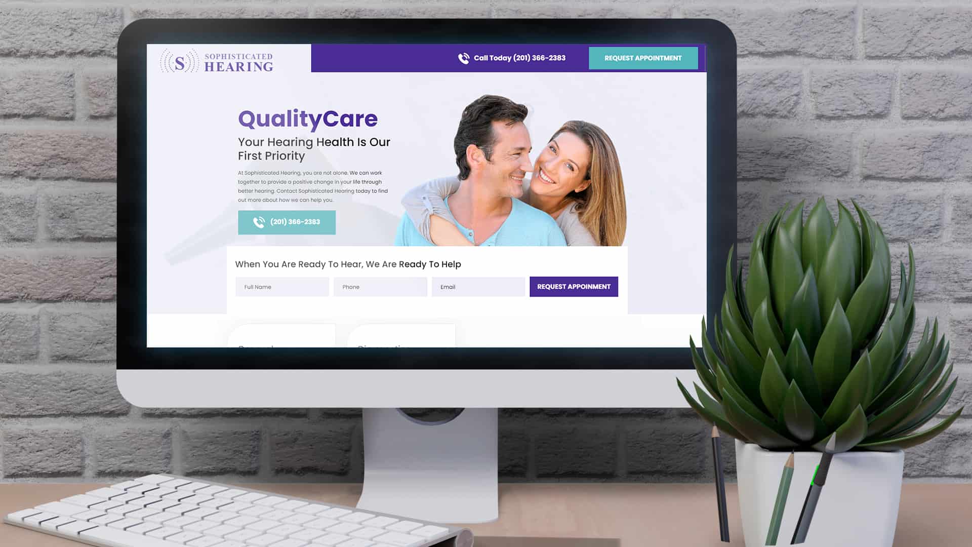 SEO & PPC Medical & Healthcare: Sophisticated Hearing QualityCare, in Desktop