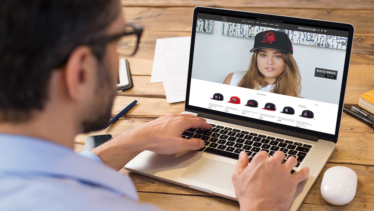 SEO & PPC Retail: Hat Heaven Bucco Bruce, in Laptop