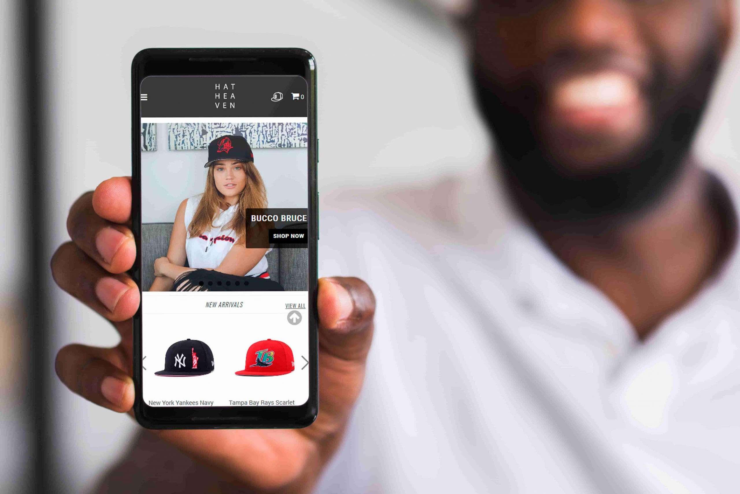 SEO & PPC Retail: Hat Heaven Bucco Bruce, in Mobile