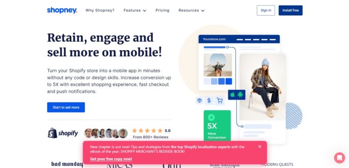 How To Turn Your Shopify Store Into A Mobile App: 10 Best Builders In ...