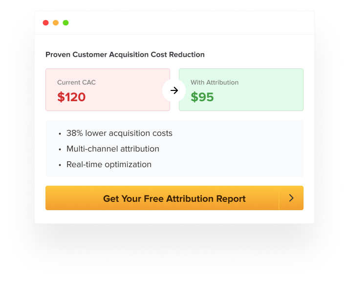 Slash Customer acquisition cost with Proven Attribution