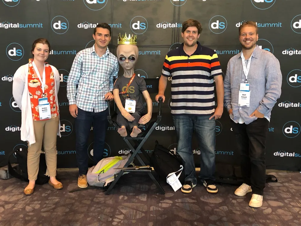 The SmartSites team at Digital Summit