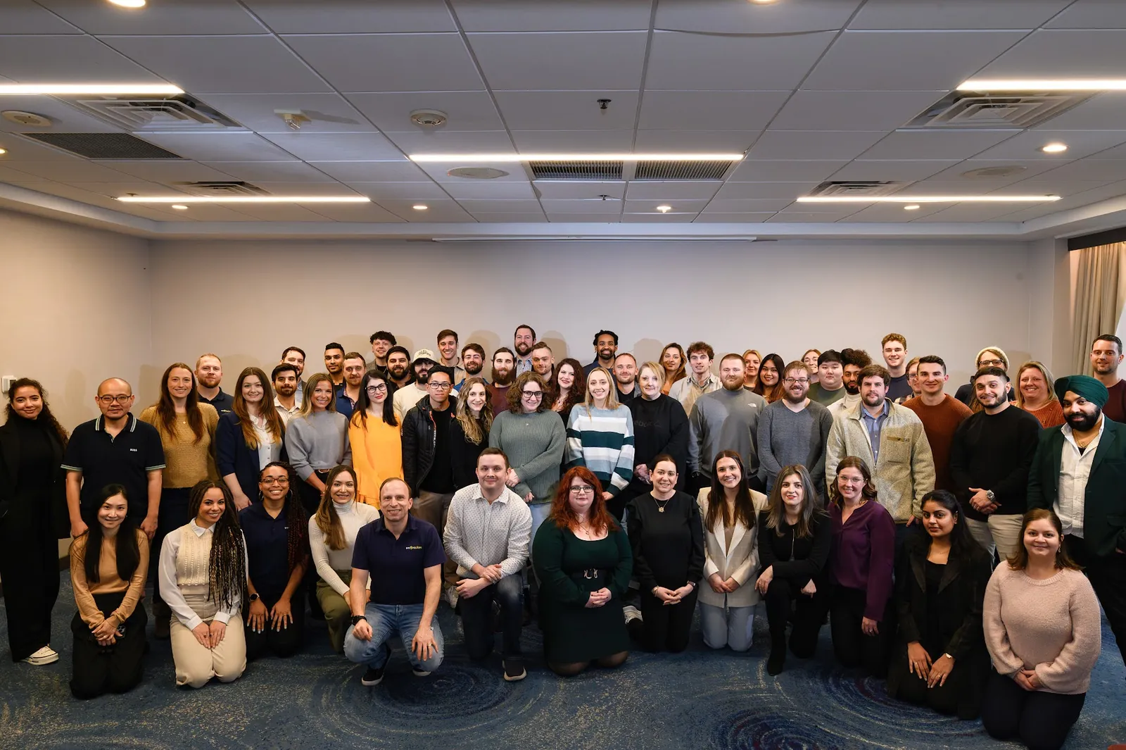 The SmartSites team together at a 2024 company event
