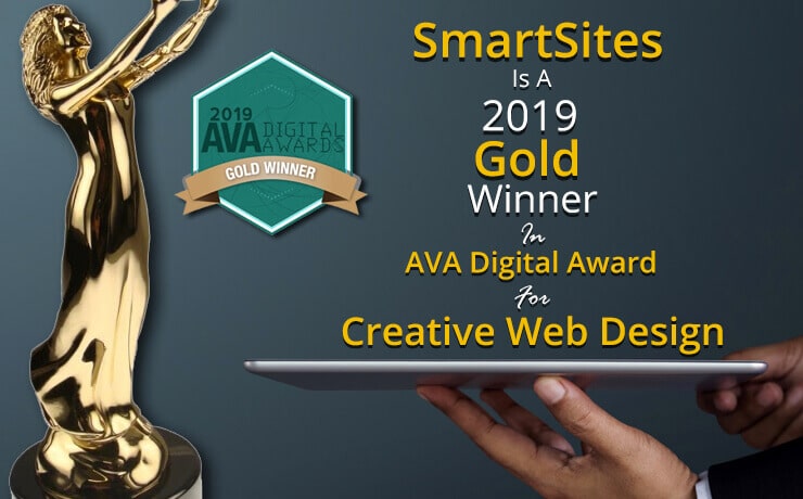 AVA digital award creative web design