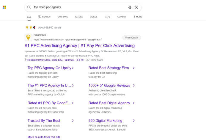 SmartSites - top rated PPC agency