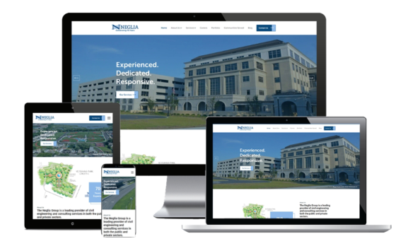 Neglia Engineering Associates Web Design Business to Business
