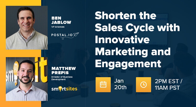 SmartSites x Postal: Shorten the Sales Cycle with Innovative Marketing and Engagement