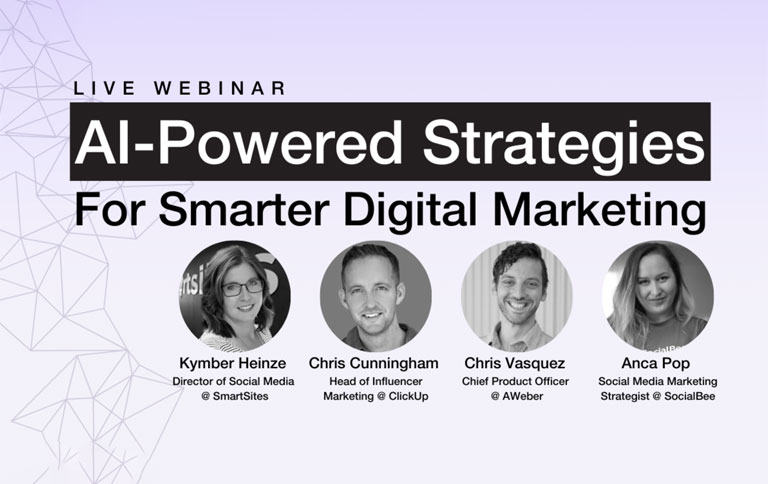 SocialBee Webinar Recap On Employing AI-Powered Strategies For Smarter Digital Marketing