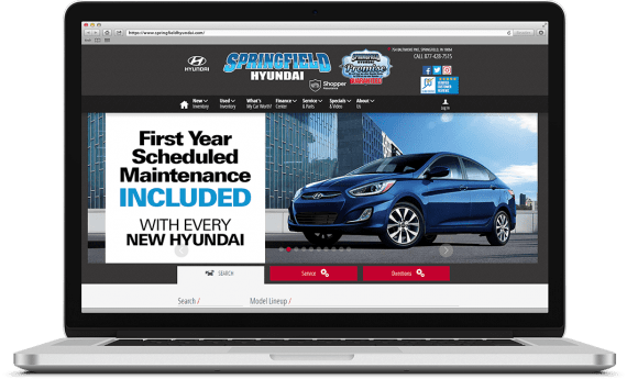 Springfield Hyundai Organic SEO Local