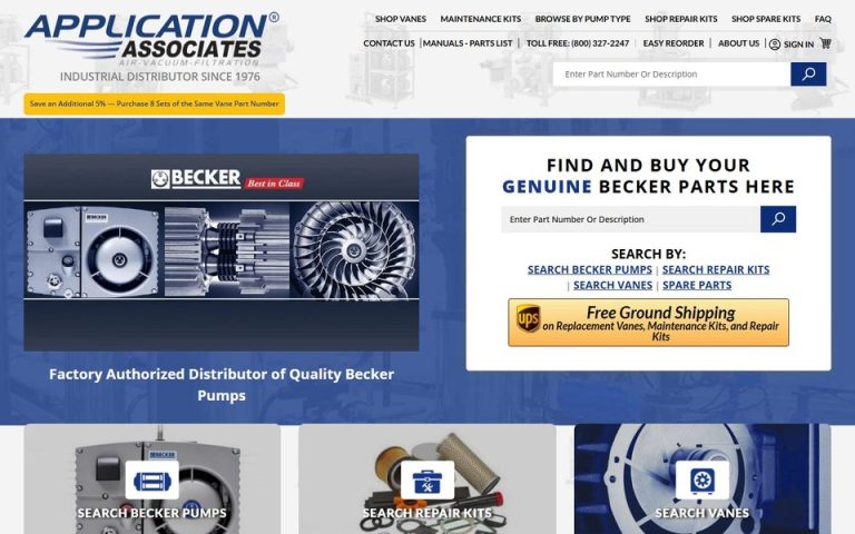 Application Associates: Becker Pumps R Us